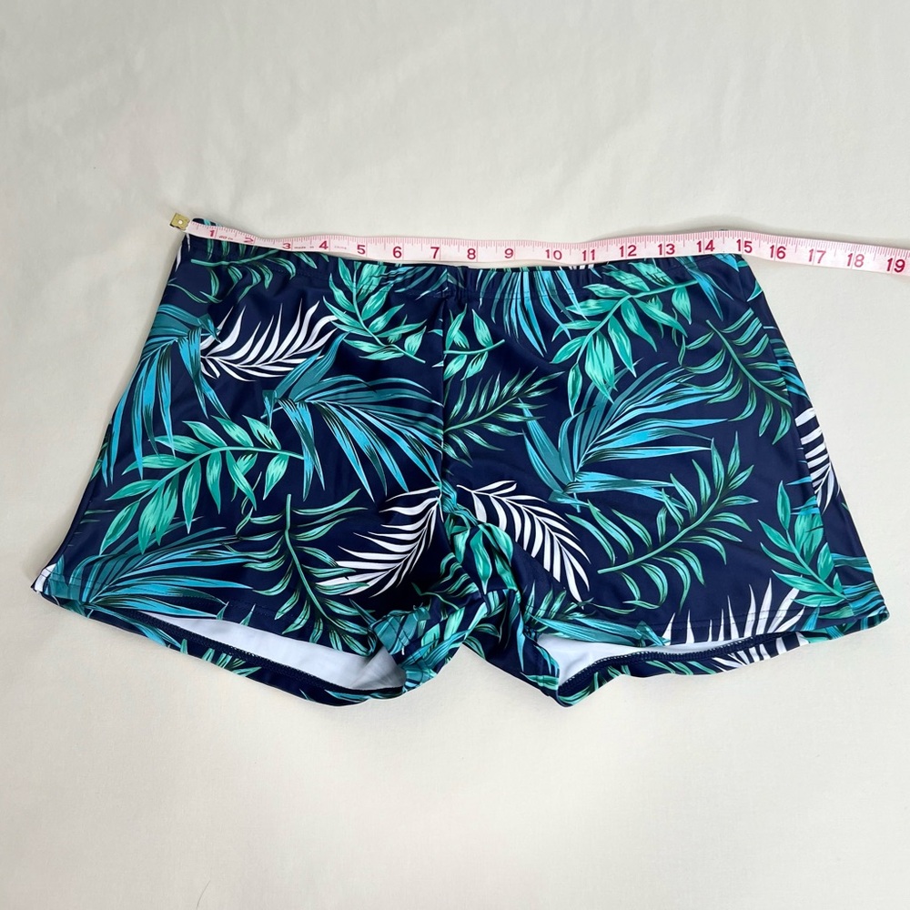 Daci Classic Fashion Two Piece Long Sleeve Swim Top Size XL Built In Bra - Picture 12 of 12